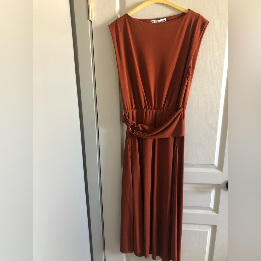 Copper Zara Dress
